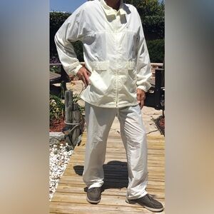 Japan Made HONMA Weather Resistant Gear Pants Full Zip Jacket size M/L